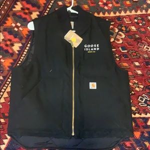 NWT Goose Island Carhartt Vest Large